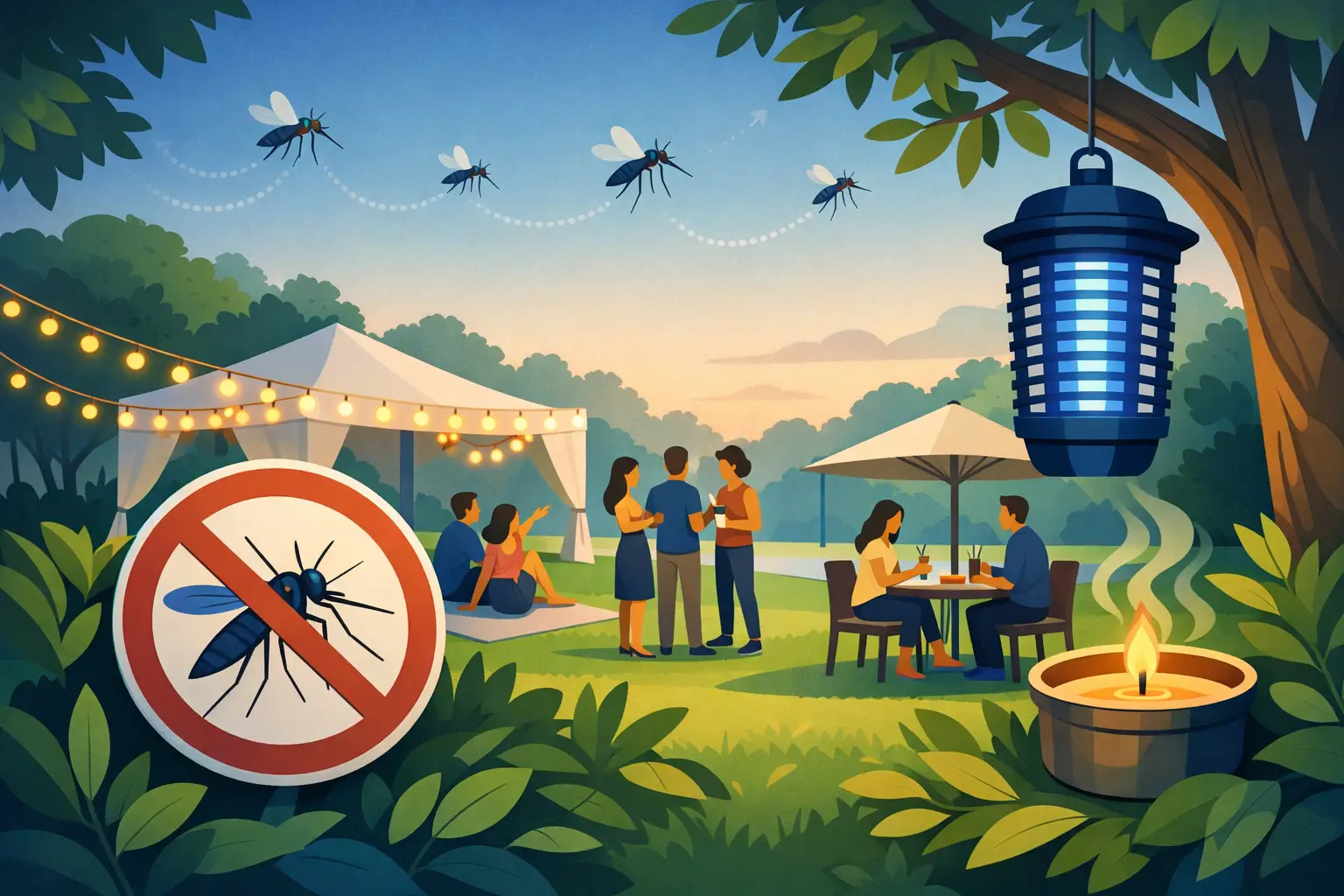 How to Make Outdoor Events Mosquito Free