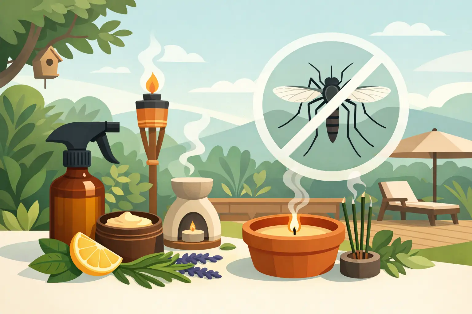 Natural Mosquito Treatment for Backyard Use