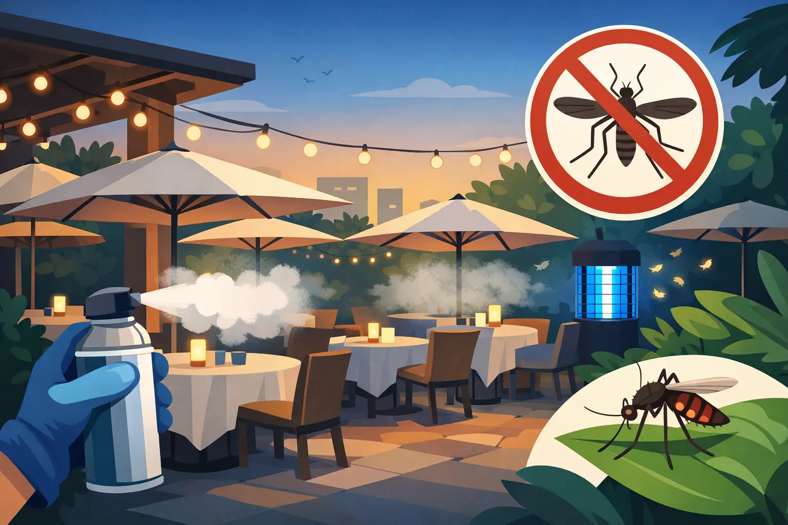 Restaurant Patio Mosquito Treatment That Works
