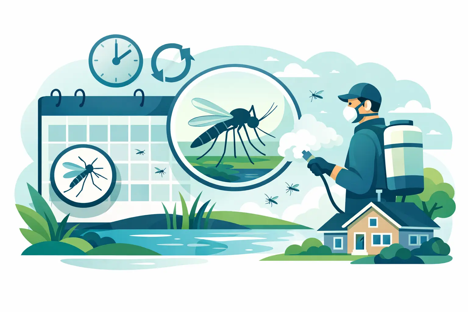 How Often Should Mosquito Treatment Be Applied?