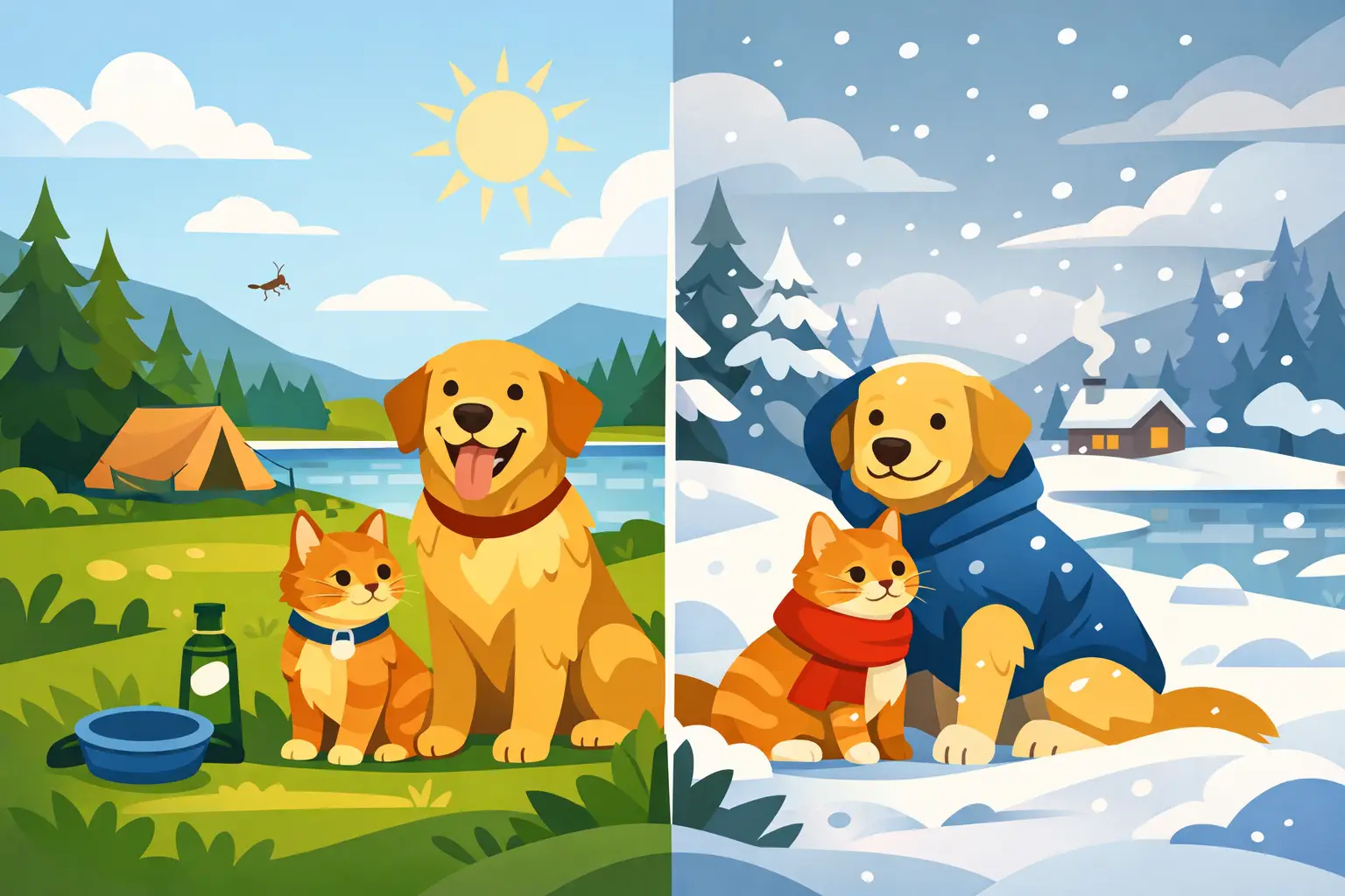 How to Protect Pets Outdoors in Ontario