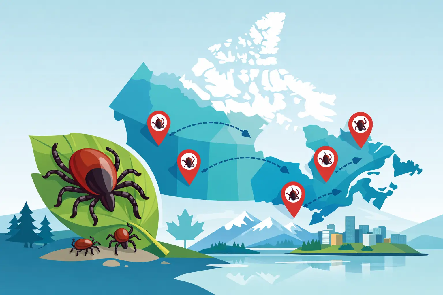 New Invasive Ticks Spreading Across Canada