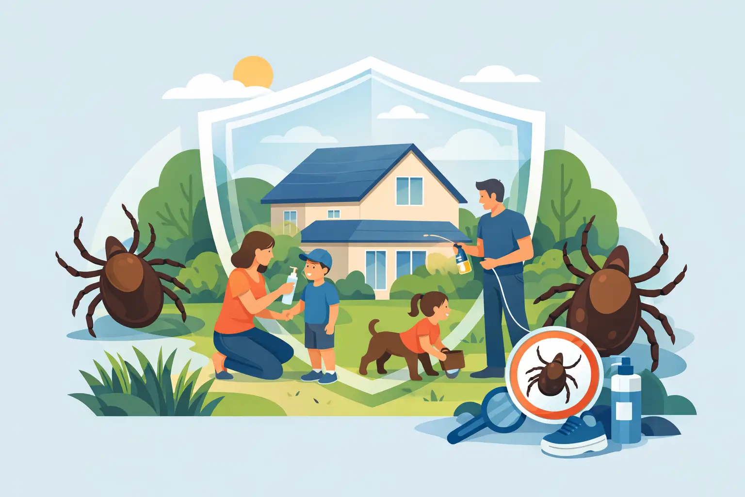 Best Tick Protection for Families at Home