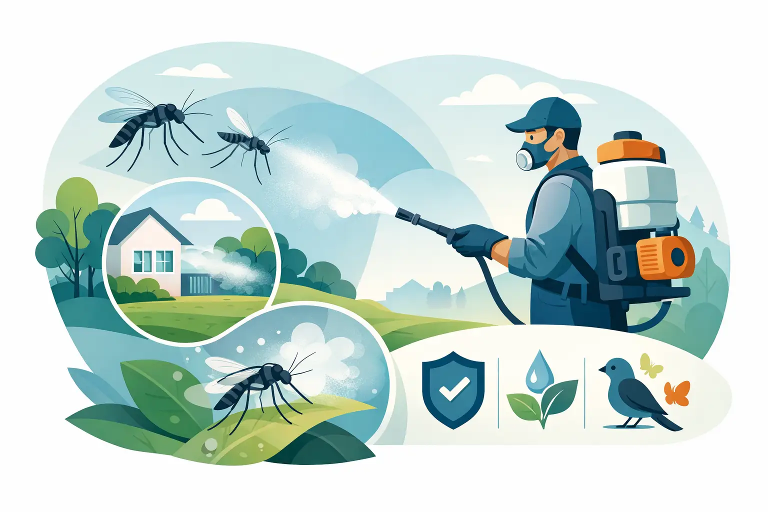 Low Volume Mosquito Spraying Benefits