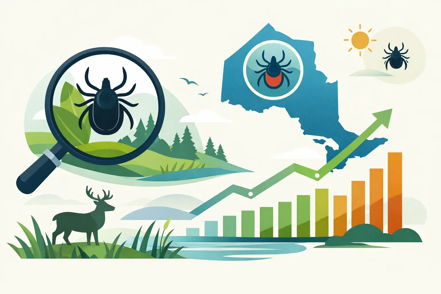 Lyme Disease Risk Trends in Ontario