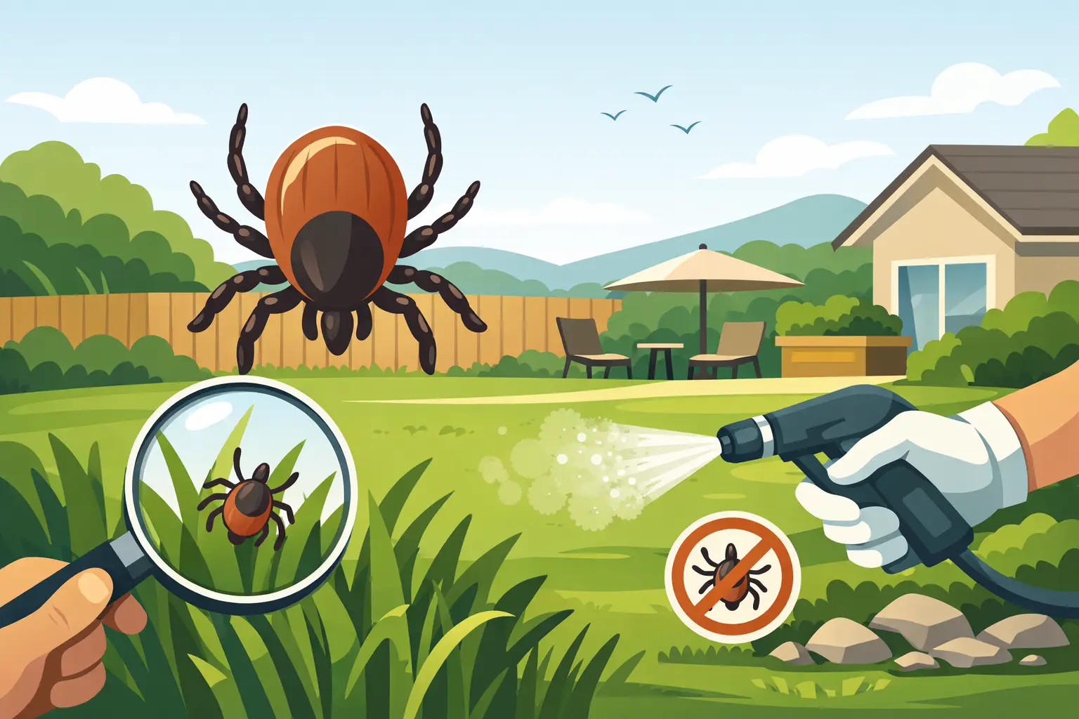 Tick Prevention for Kemptville Yards
