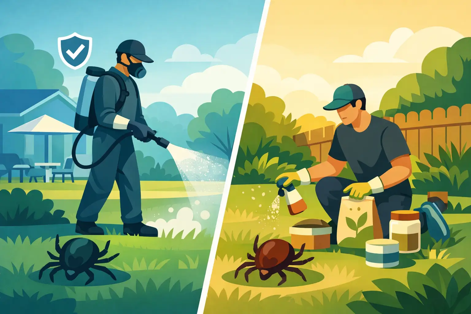 Yard Tick Treatment vs DIY: What Works?