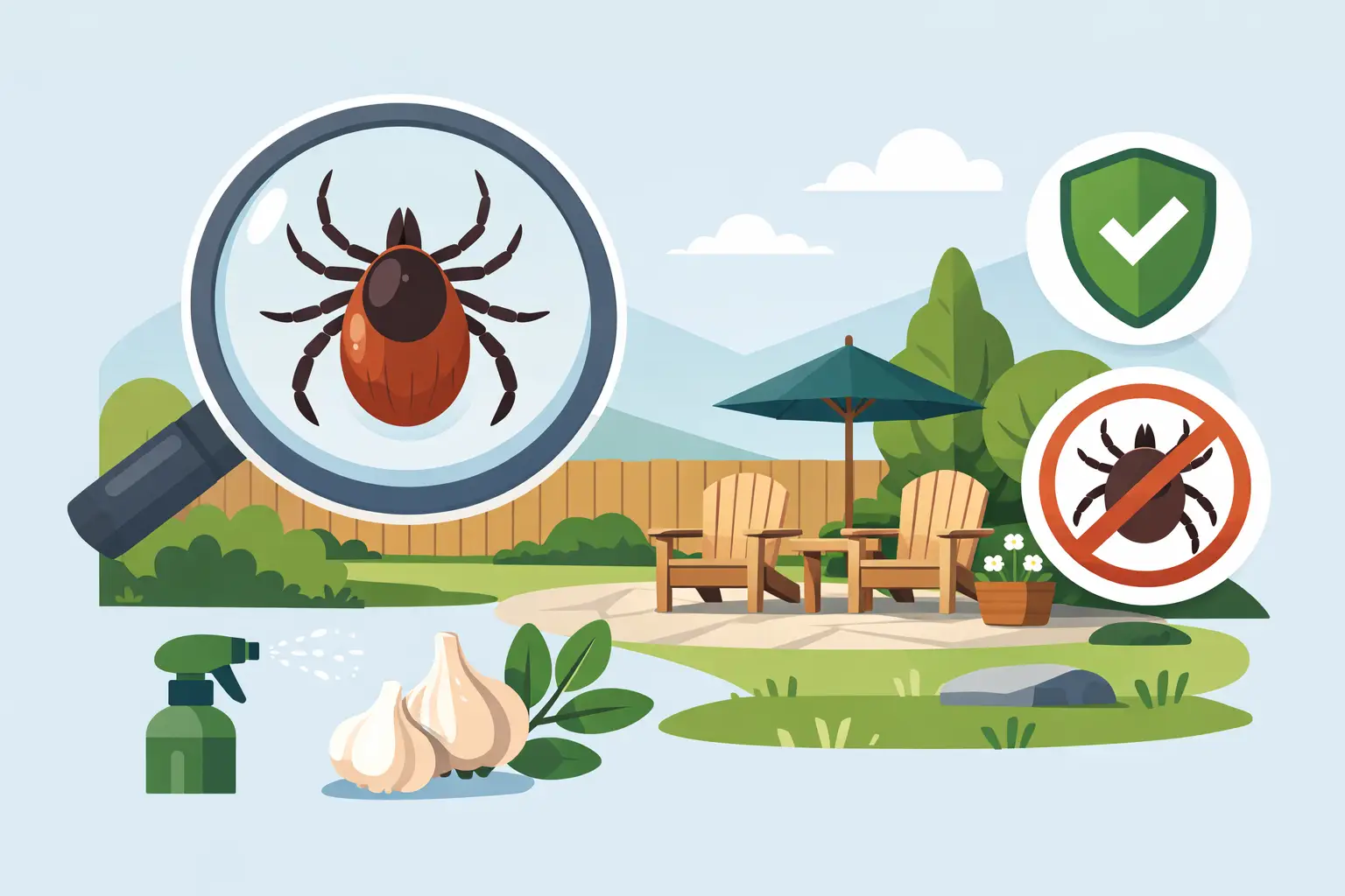 How to Keep Ticks Away From Your Yard