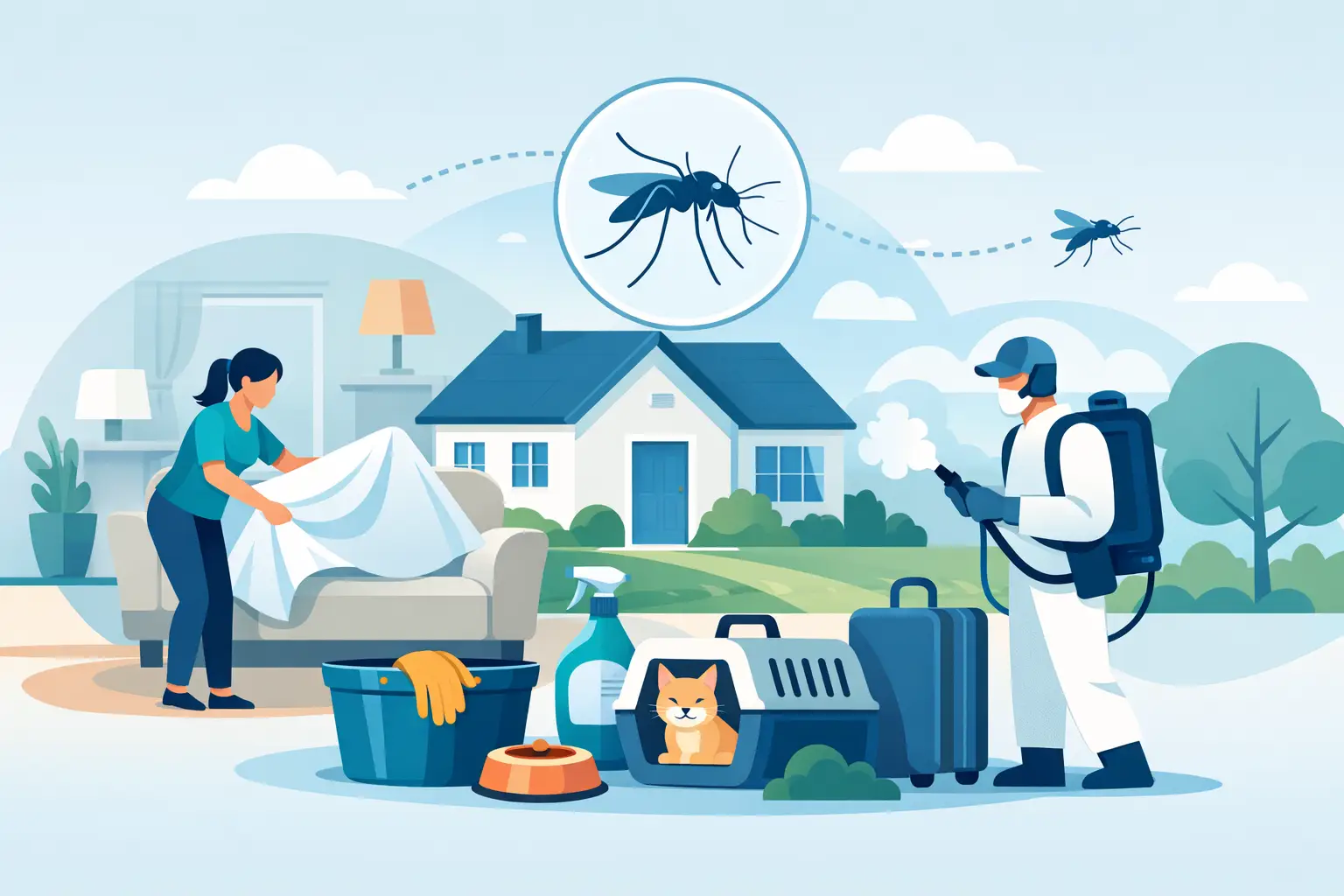 How to Prepare for Mosquito Treatment at Home