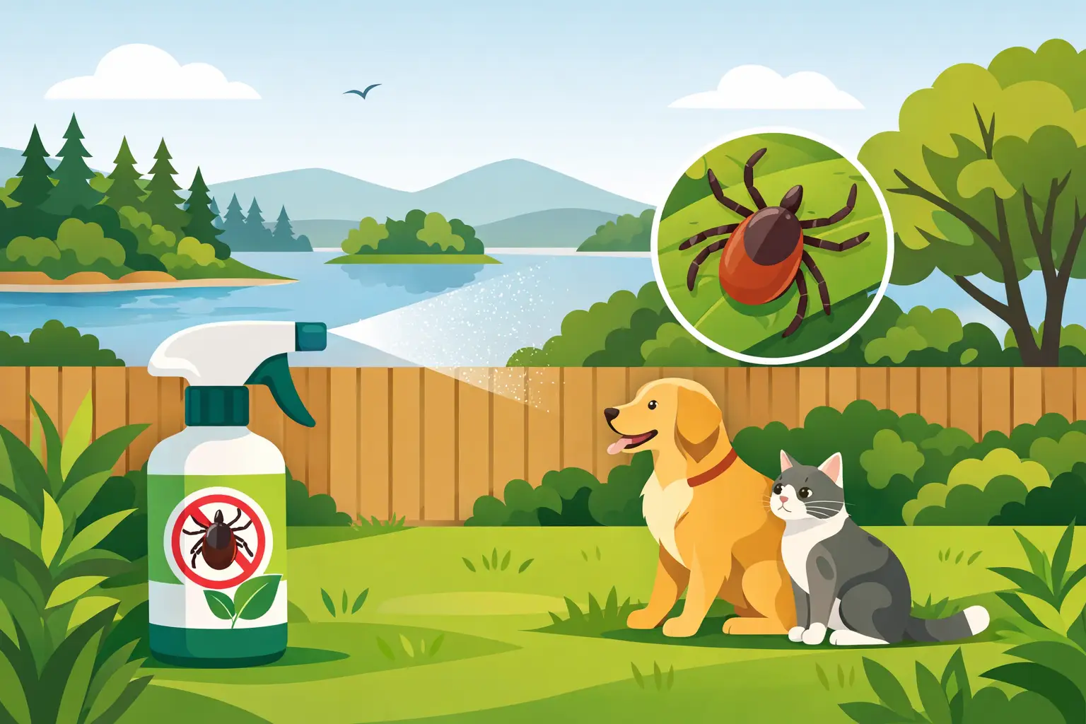 Pet Safe Tick Spray Review for Ontario Yards