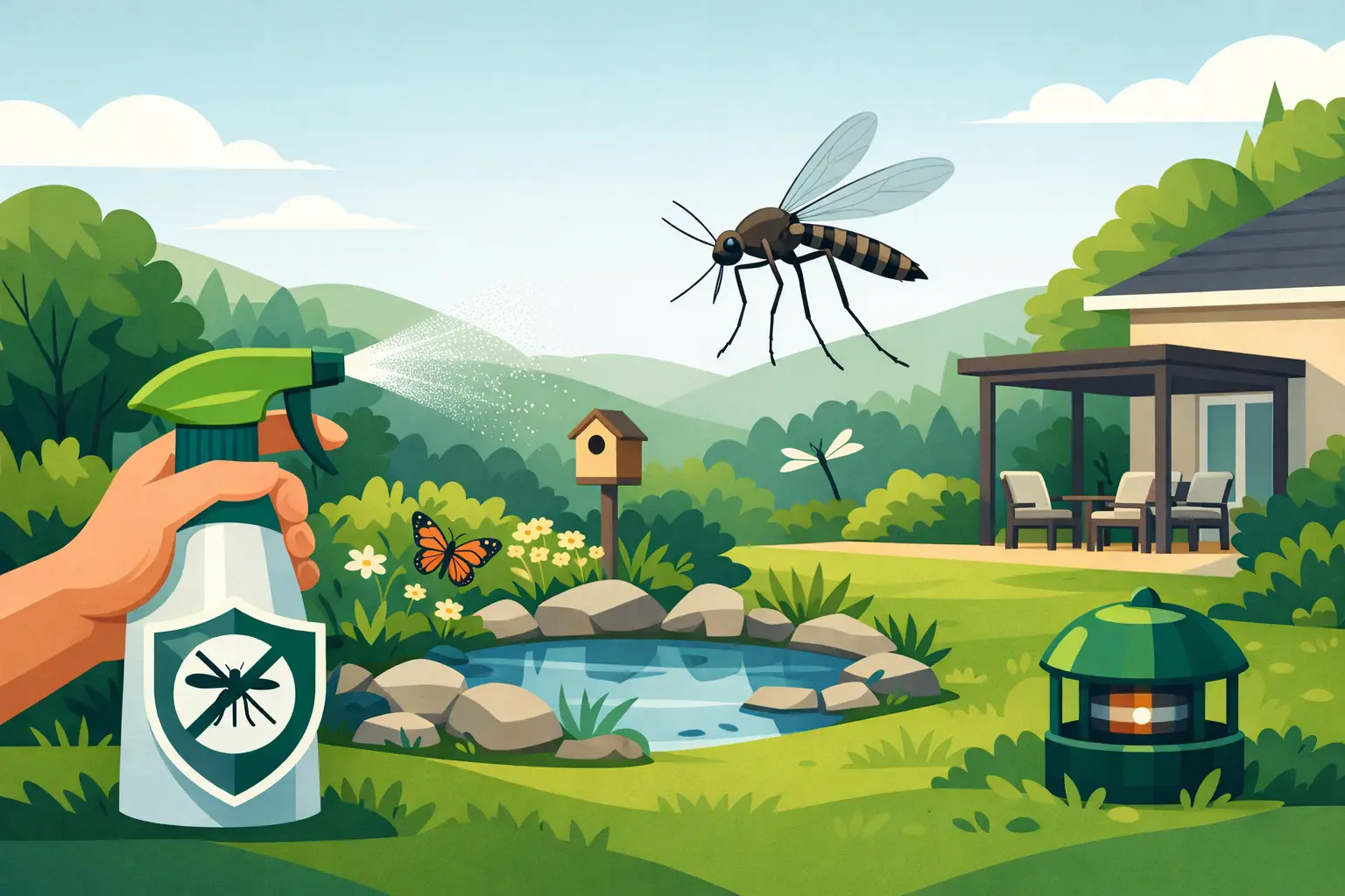 Low Spray Mosquito Control Guide for Ontario Yards
