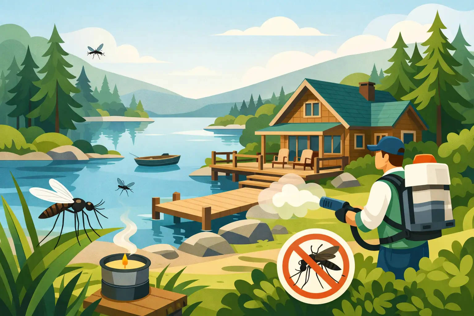 Mosquito Service for Cottage Properties That Works