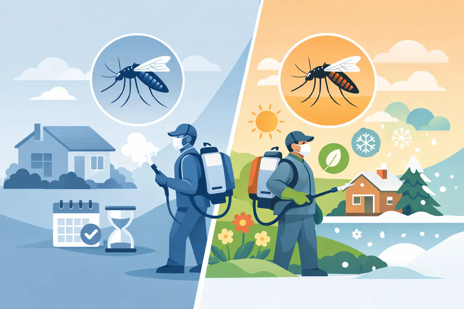 One Time vs Seasonal Mosquito Service Plans