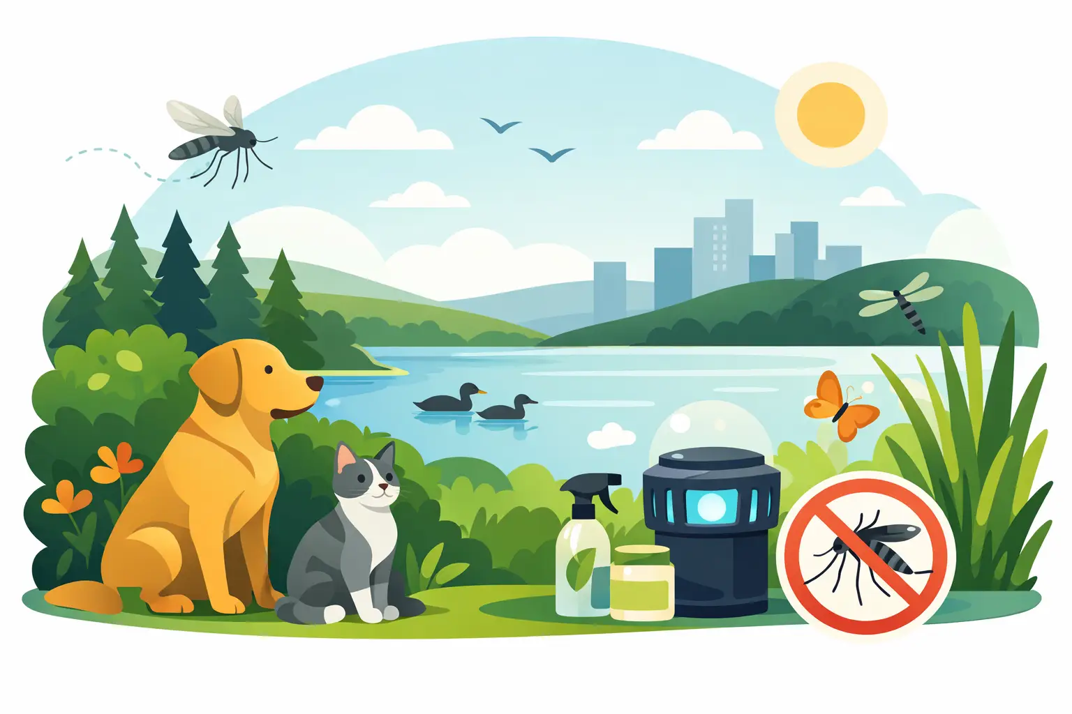 Your Guide to Pet Safe Mosquito Control in Ontario