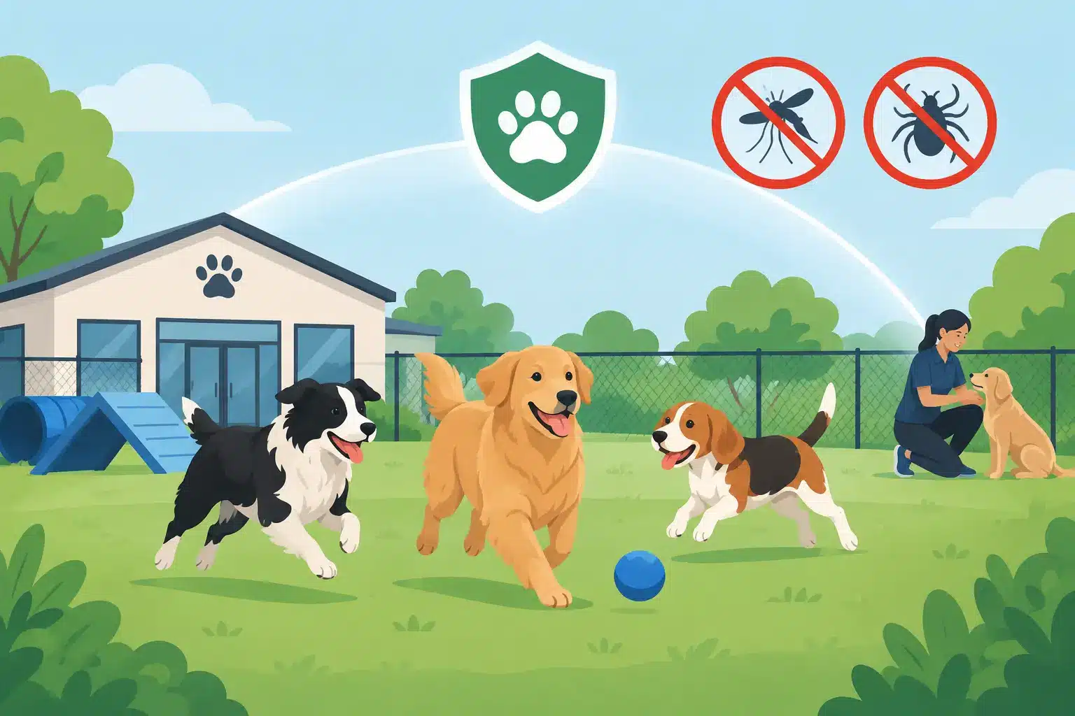 Dog Daycare Mosquito and Tick Control Ontario