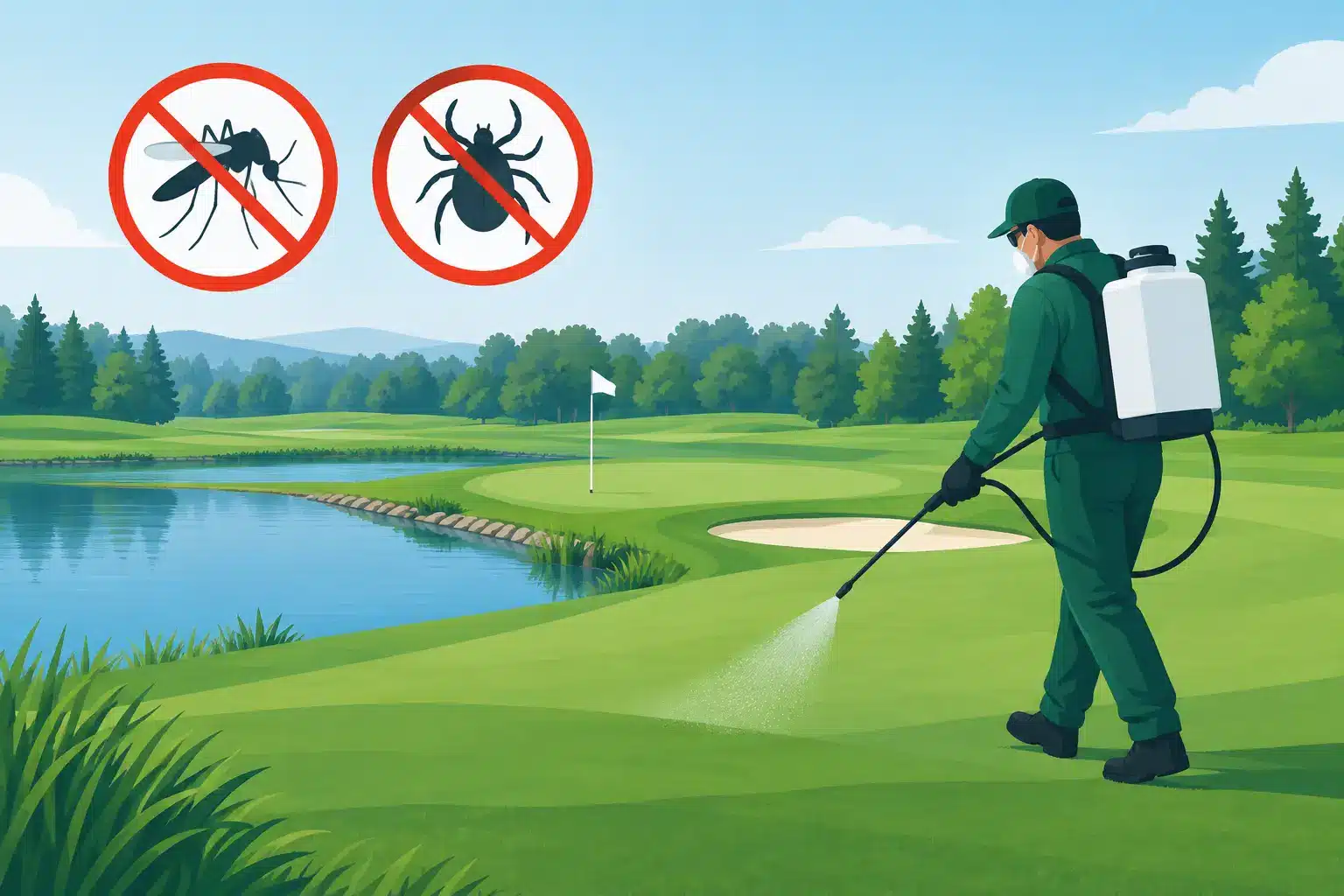 Golf Course Mosquito and Tick Control Ontario