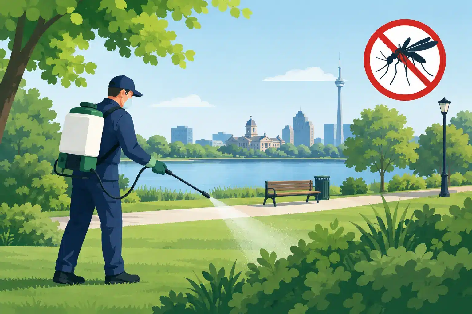 Municipal Park Mosquito Control in Ontario