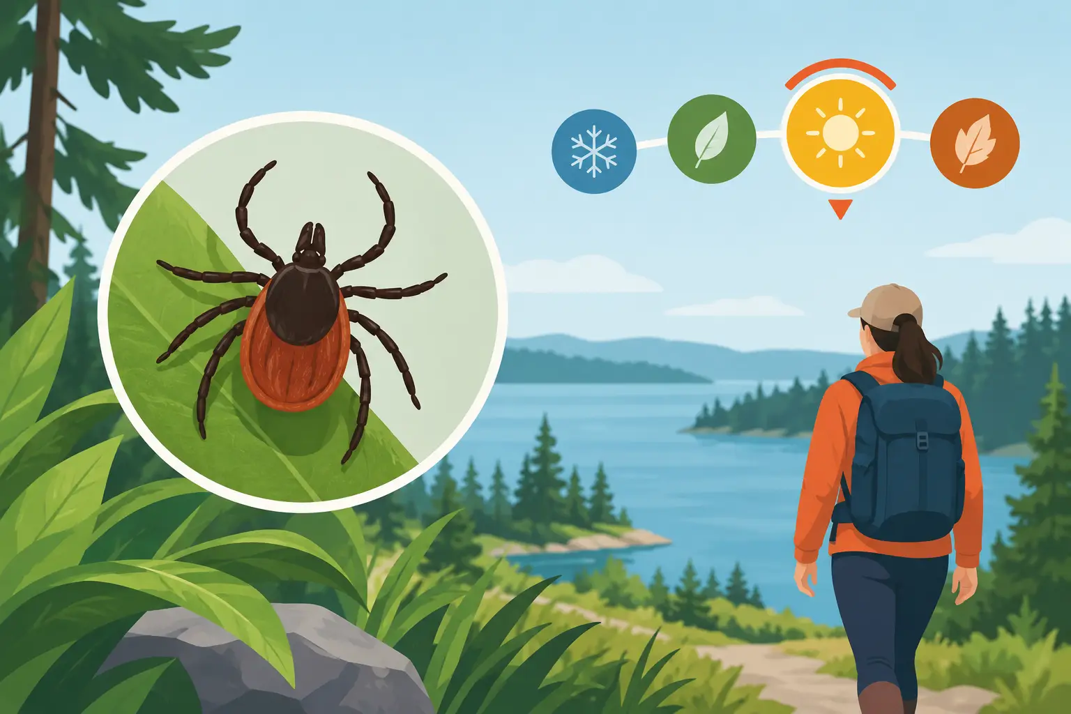 Ontario Tick Activity and When Risk Rises