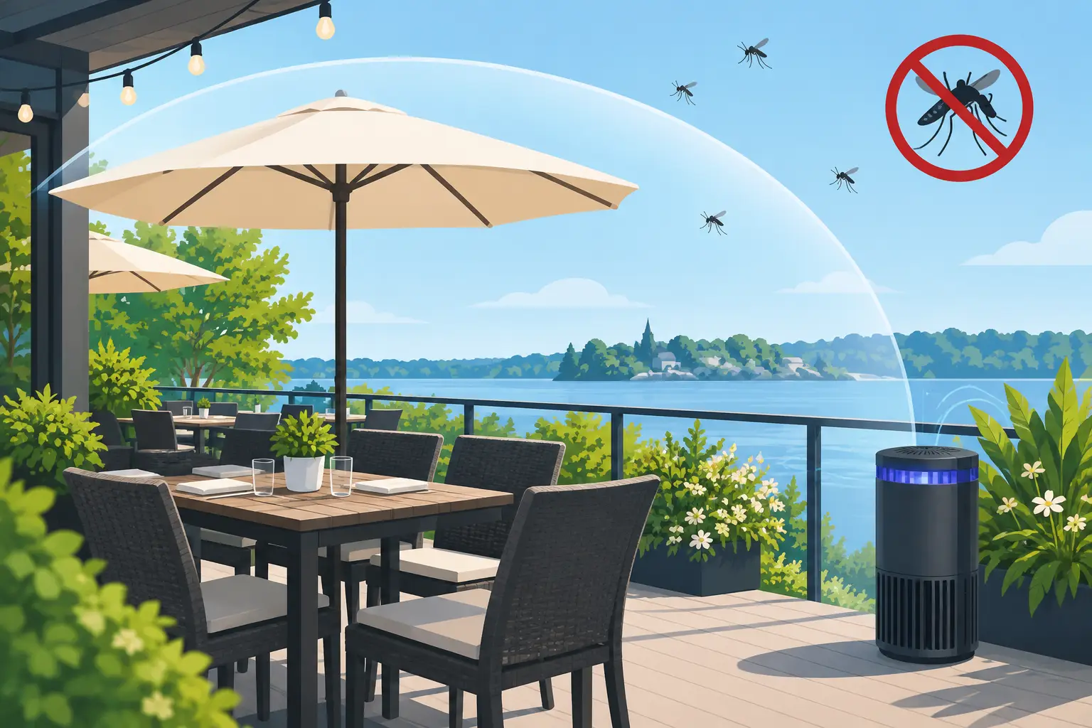 Restaurant Patio Mosquito Control in Eastern Ontario