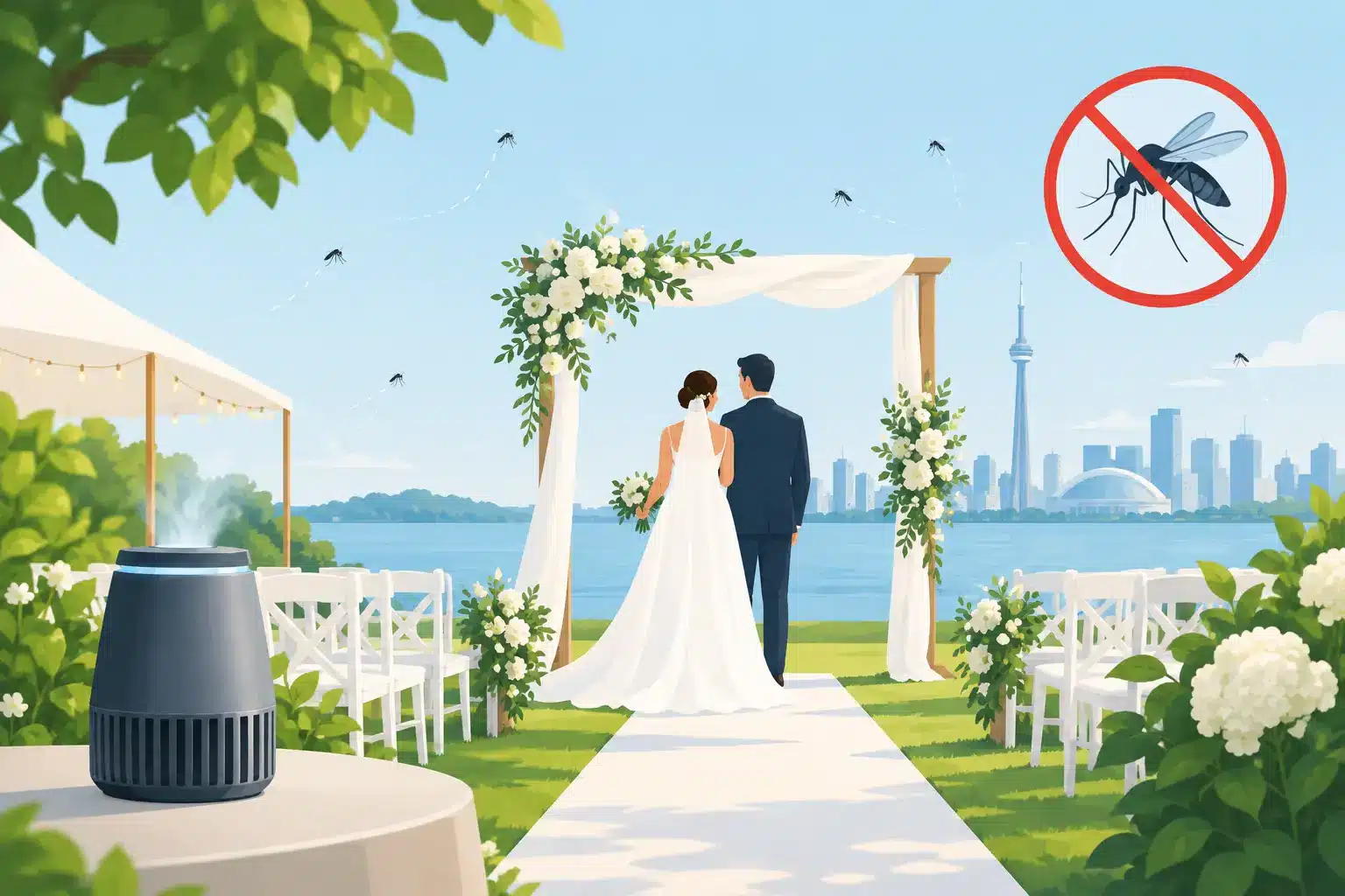 Best Mosquito Control for Weddings in Ontario
