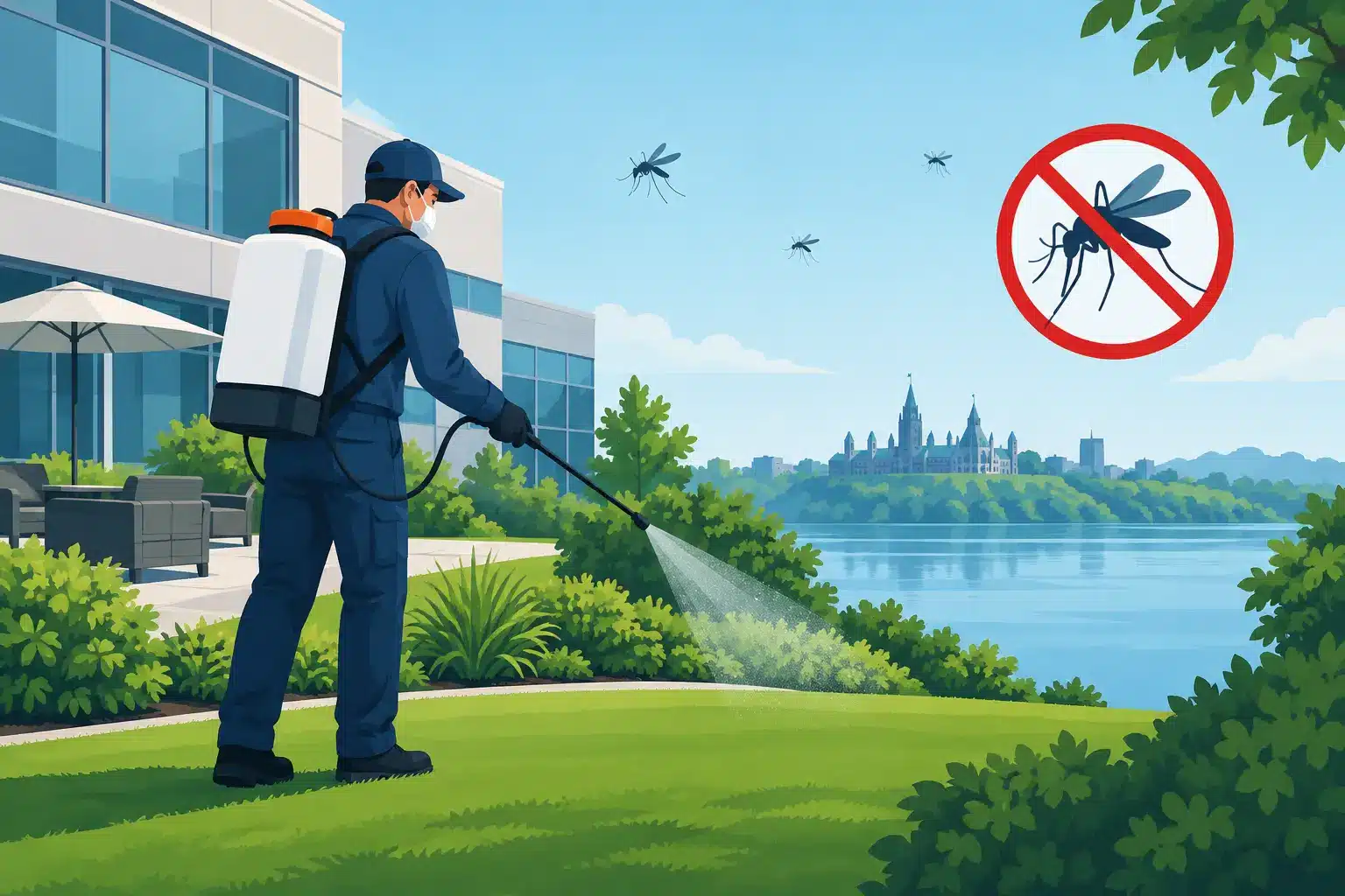 Commercial Mosquito Control in Eastern Ontario