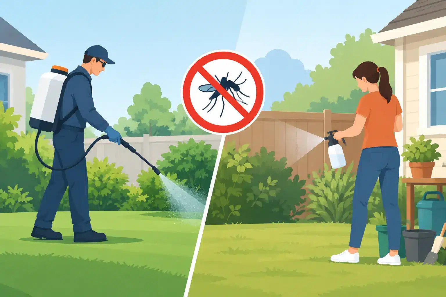 Professional Mosquito Control Versus DIY