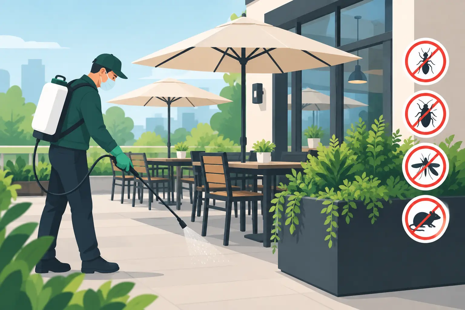 Your Guide to Commercial Patio Pest Control